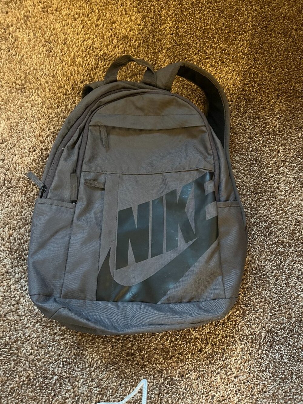 Nike gray backpack
